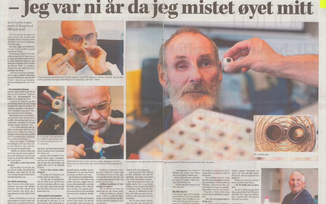 Augenprothesen aus Glas in Tromsø – unsere Reise nach Nordnorwegen.